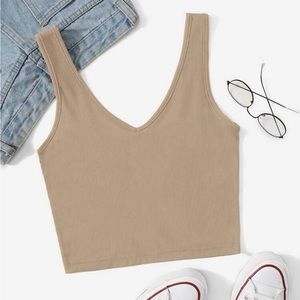 Shein L tan tank